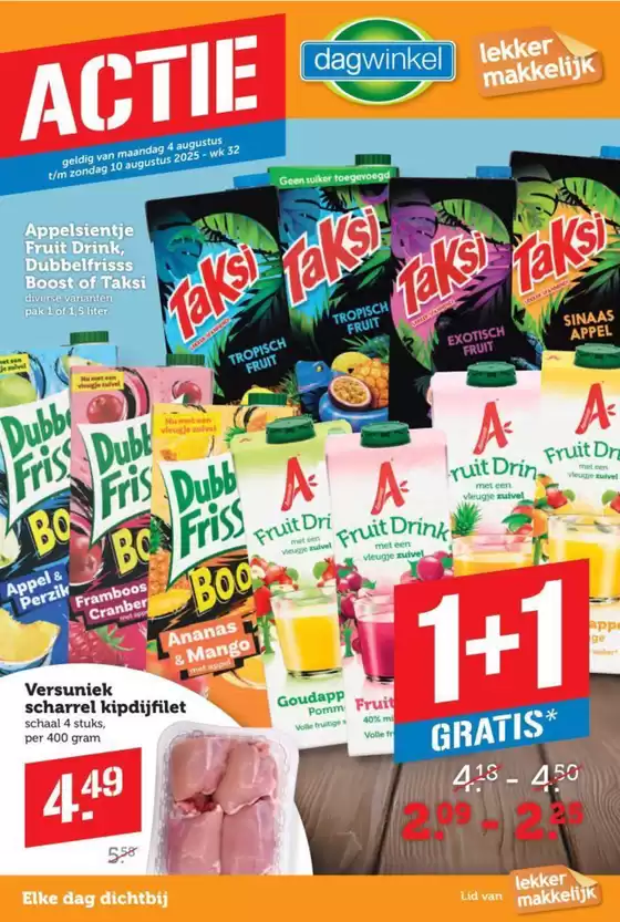 Catalogus van Lekker Makkelijk in Standdaarbuiten | Exclusieve deals en koopjes | 2025-08-04T00:00:00.000Z - 2025-08-10T00:00:00.000Z