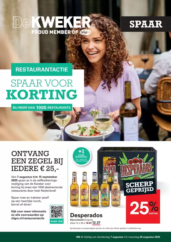 Catalogus van De Kweker in Noordwijk | Spaar  | 2025-08-05T00:00:00.000Z - 2025-08-25T00:00:00.000Z