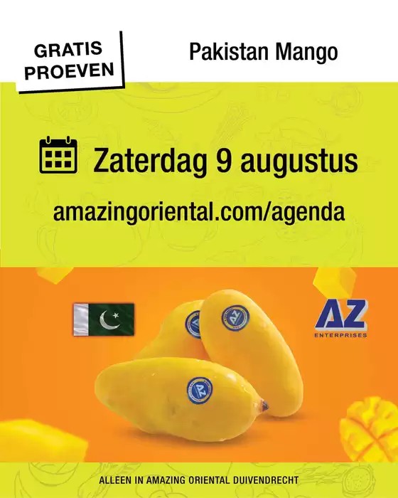 Catalogus van Amazing Oriental in Grootegast | Topdeals en kortingen | 2025-08-09T00:00:00.000Z - 2025-08-09T00:00:00.000Z