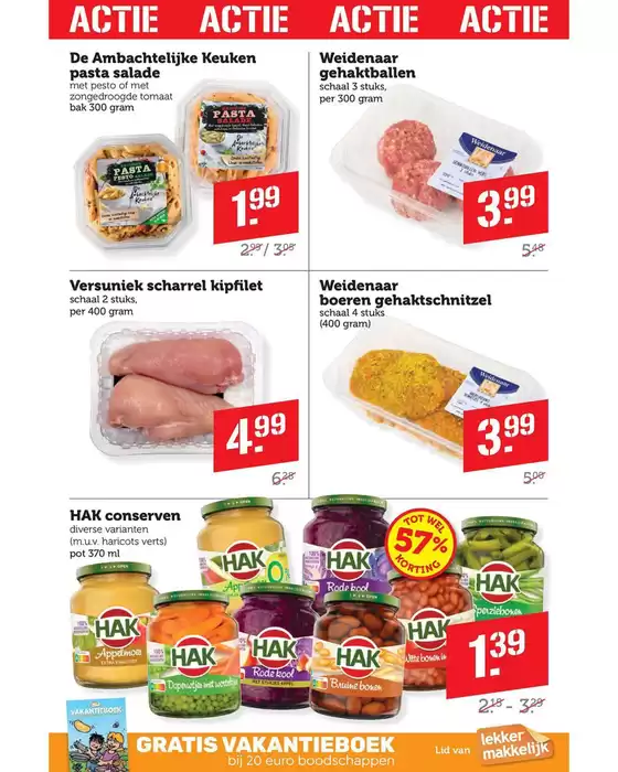 Catalogus van Lekker Makkelijk in Drachten | Topdeals en kortingen | 2025-08-12T00:00:00.000Z - 2025-08-26T00:00:00.000Z