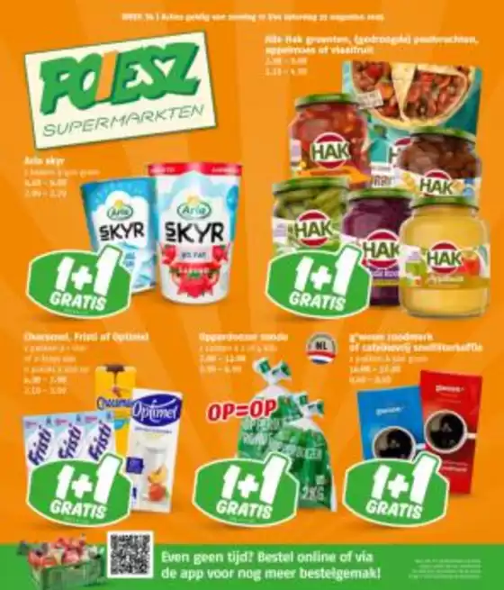 Catalogus van Poiesz in Rotterdam | Topdeals en kortingen | 2025-08-16T00:00:00.000Z - 2025-08-30T00:00:00.000Z