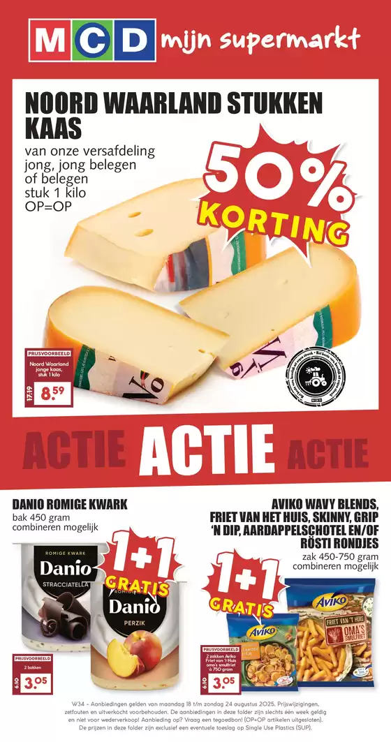 Catalogus van MCD Supermarkt | Actuele deals en aanbiedingen | 2025-08-18T00:00:00.000Z - 2025-08-24T00:00:00.000Z