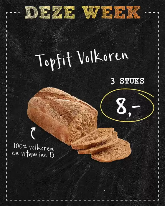 Bakkerij 't Stoepje folder