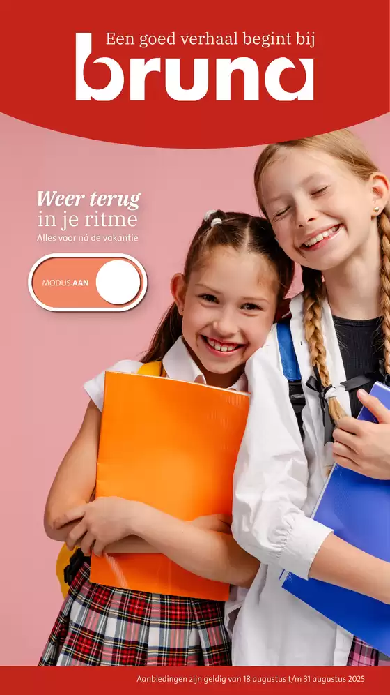 Catalogus van Bruna in Breda | Bruna folder | 2025-08-18T00:00:00.000Z - 2025-08-31T00:00:00.000Z