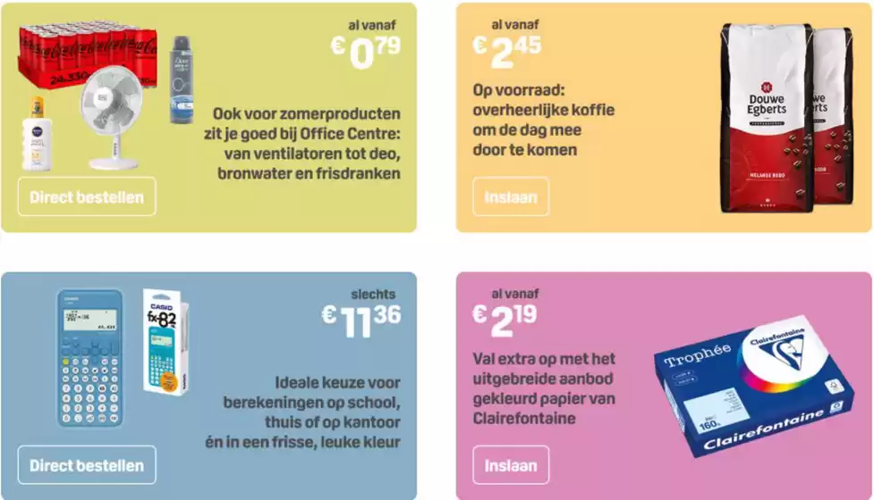 Catalogus van Office Centre in Breda | Al vanaf €0.79 | 2025-08-18T00:00:00.000Z - 2025-09-01T00:00:00.000Z