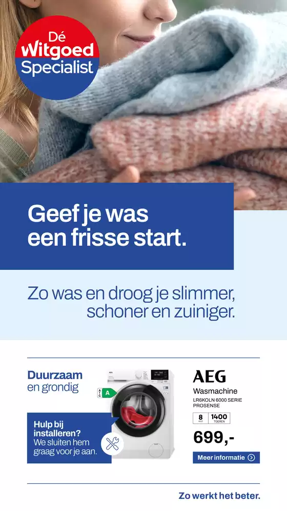 Geef je was een frisse start.