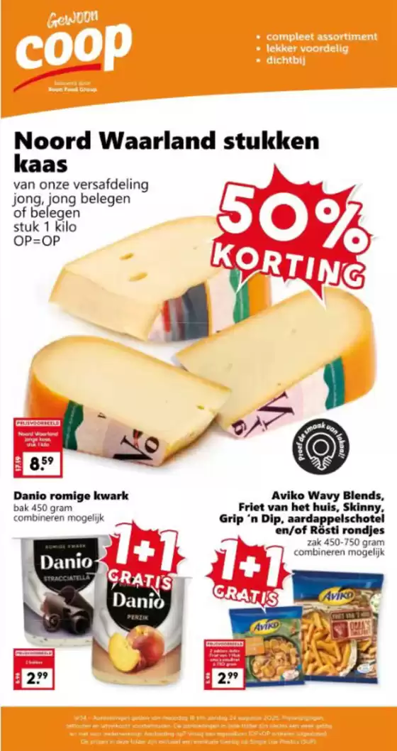 Catalogus van Coop in Emmeloord | 50% Korting  | 2025-08-18T00:00:00.000Z - 2025-08-24T00:00:00.000Z