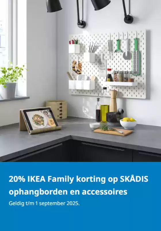 20% ikea family korting op alle Kallax kasten en inzetten