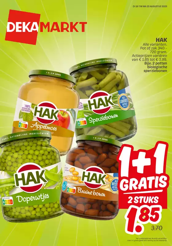 Dekamarkt folder