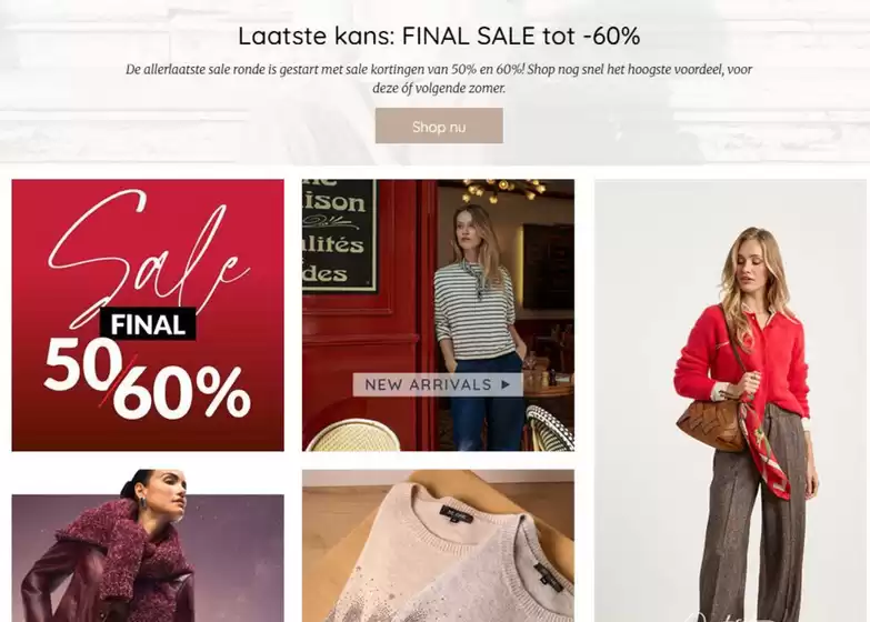 Laatste kans: final sale tot -60%