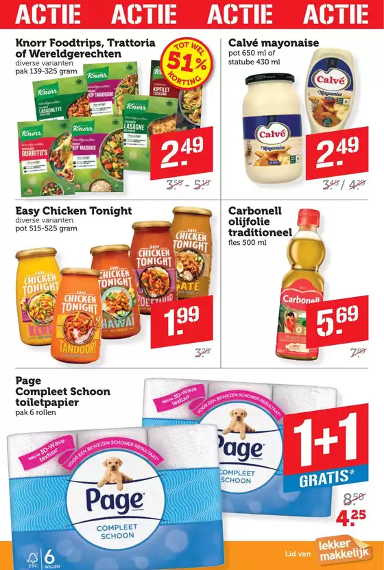 Kortingen en acties