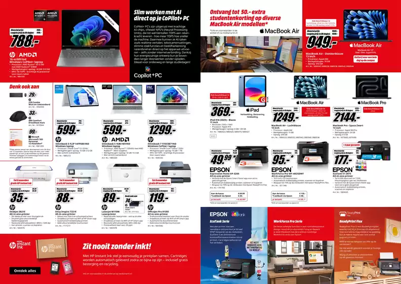 Digitale flyer bij MediaMarkt