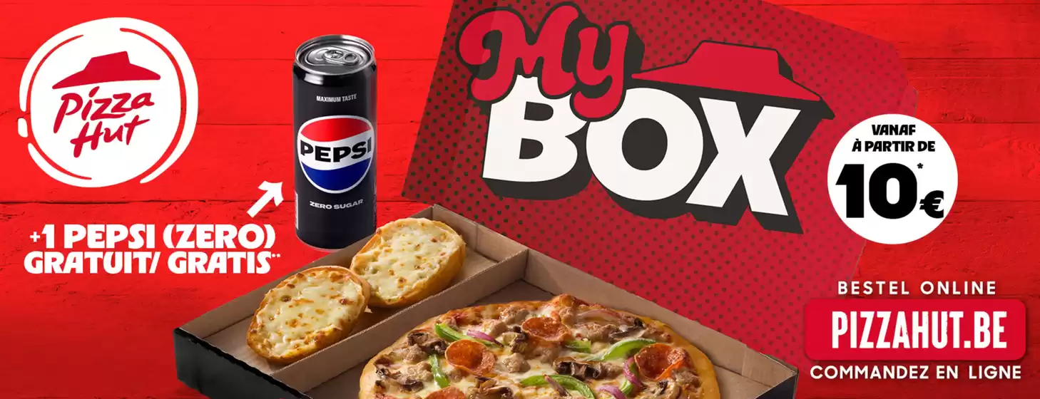 Catalogus van Pizza Hut in Bergeijk | My box | 2025-08-20T00:00:00.000Z - 2025-09-03T00:00:00.000Z