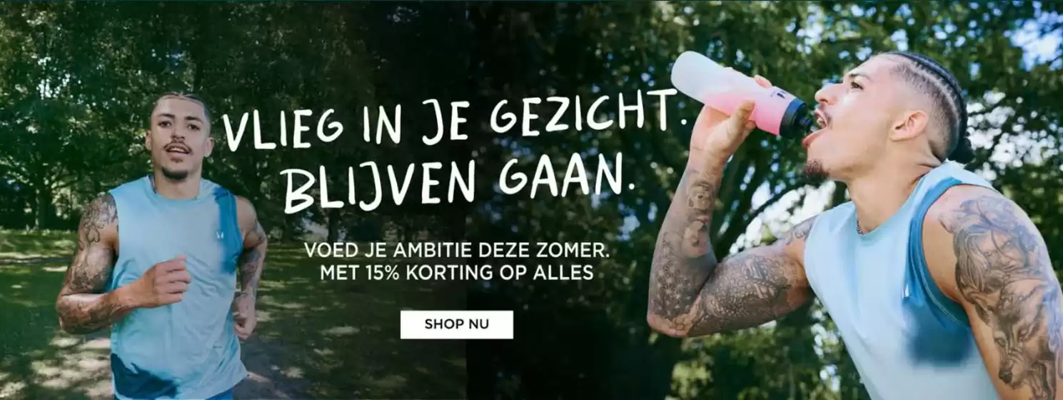 Catalogus van Myprotein in Amsterdam | Vlieg in je gezicht. Blijven gaan. | 2025-08-20T00:00:00.000Z - 2025-09-03T00:00:00.000Z