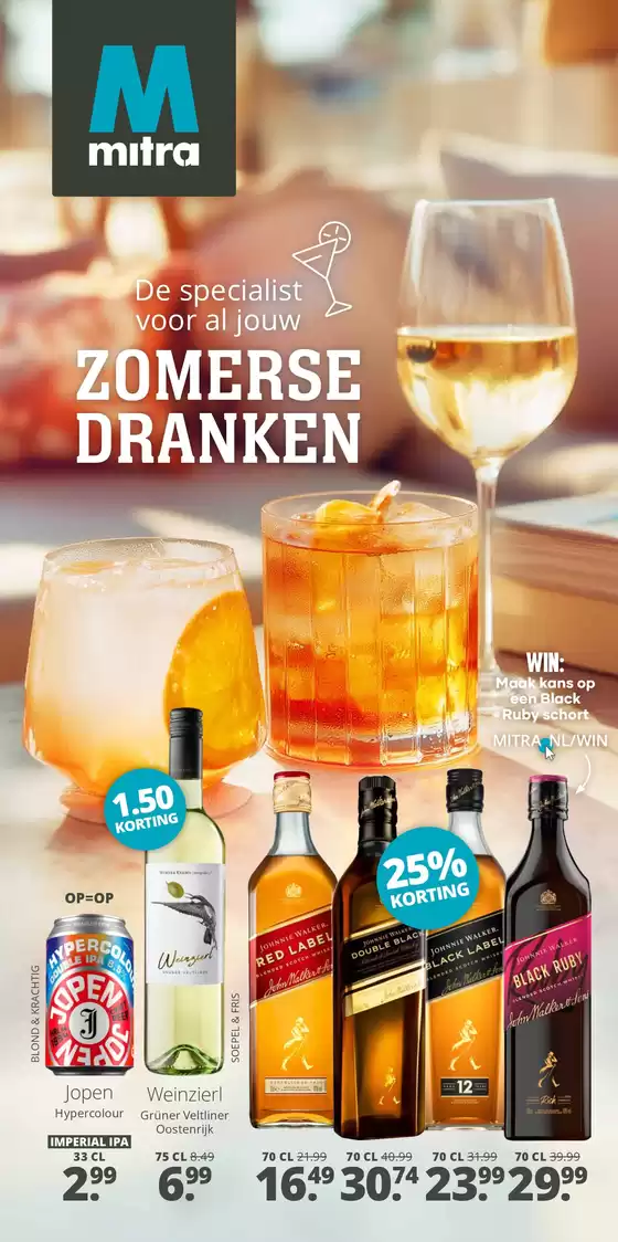 Catalogus van Mitra in Amsterdam | Zomerse dranken | 2025-08-20T00:00:00.000Z - 2025-08-24T00:00:00.000Z