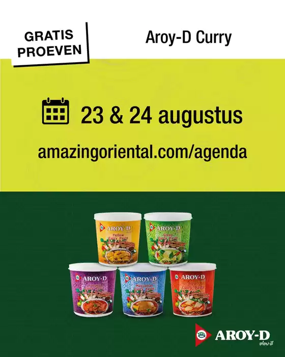 Catalogus van Amazing Oriental in Dinxperlo | Exclusieve deals voor onze klanten | 2025-08-23T00:00:00.000Z - 2025-08-24T00:00:00.000Z