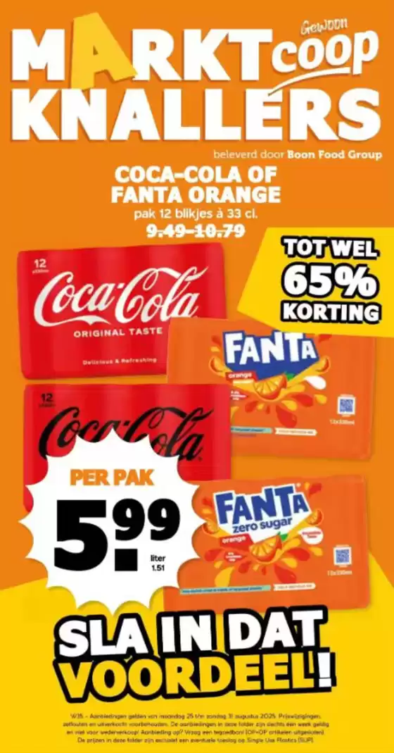 Catalogus van Coop in Tilburg | Sla in dai voordeel! | 2025-08-25T00:00:00.000Z - 2025-08-31T00:00:00.000Z