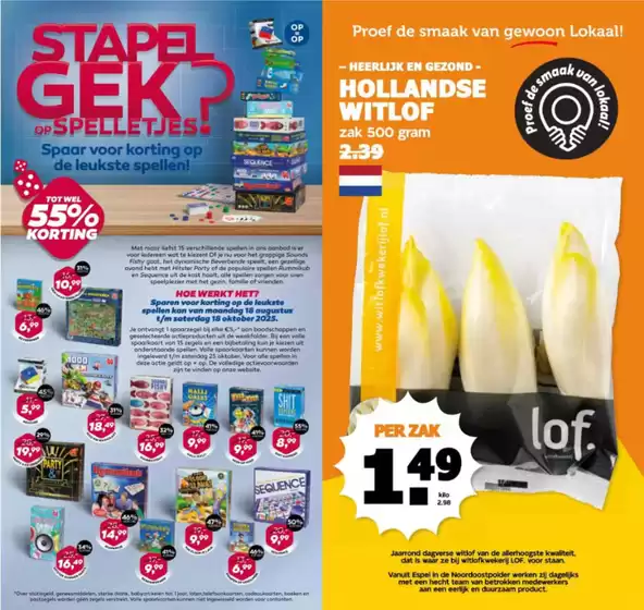 Sla in dai voordeel!