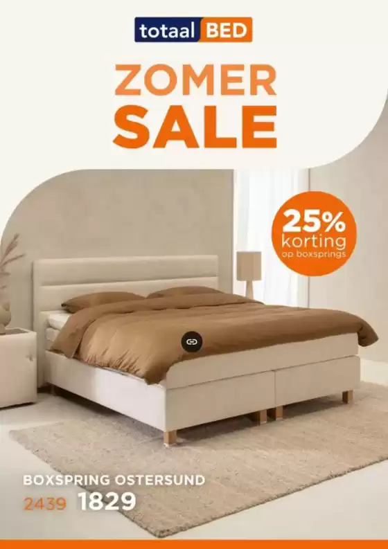 Catalogus van TotaalBED | Zomer Sale | 2025-08-25T00:00:00.000Z - 2025-08-31T00:00:00.000Z