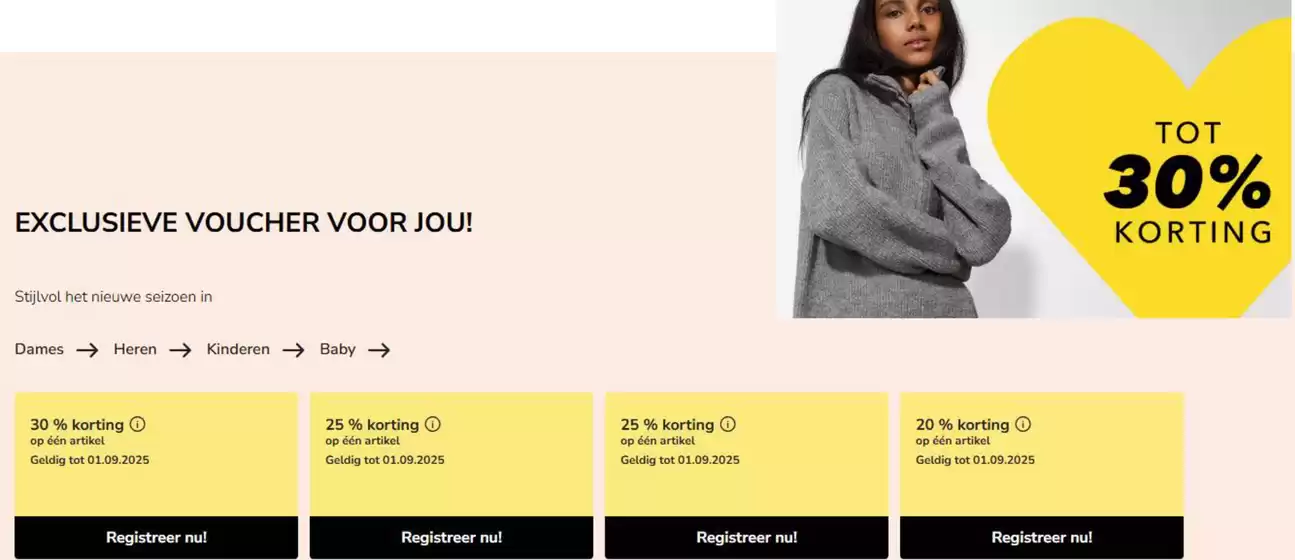 Tot 30% Korting