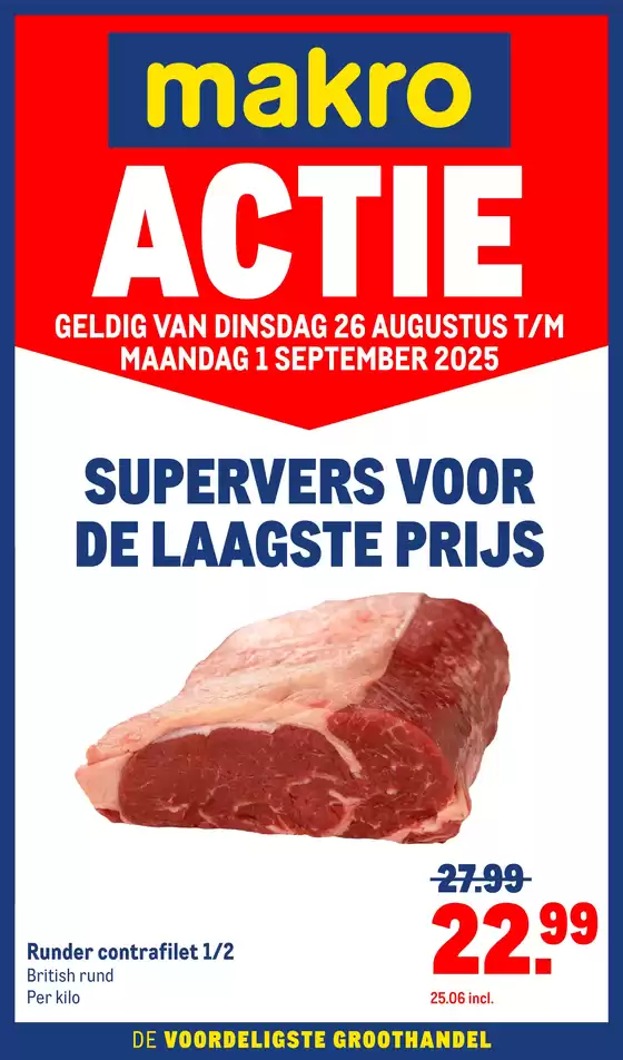 Catalogus van Makro in Hardenberg | Versdeals | 2025-08-26T00:00:00.000Z - 2025-09-01T00:00:00.000Z