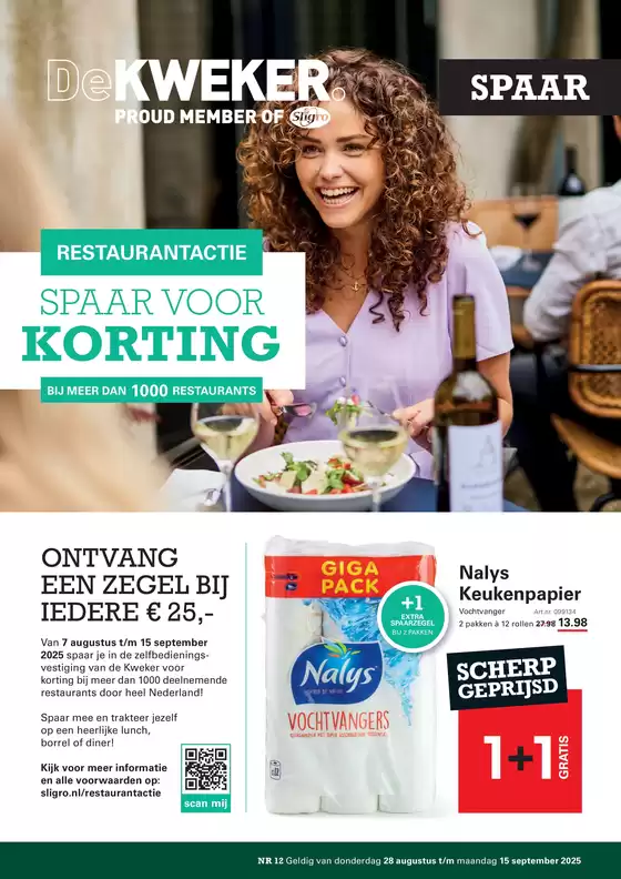 Catalogus van De Kweker in Groningen | Spaar  | 2025-08-26T00:00:00.000Z - 2025-09-15T00:00:00.000Z