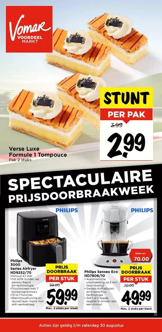 Catalogus van Vomar in Rotterdam | De beste aanbiedingen van Nederland | 2025-08-28T00:00:00.000Z - 2025-08-30T00:00:00.000Z