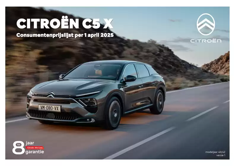 Catalogus van Citroën in Roden | Citroën C5 X PLUG-IN HYBRID | 2025-08-28T00:00:00.000Z - 2025-09-11T00:00:00.000Z