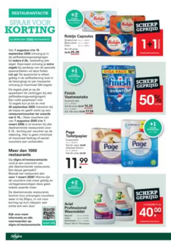 Actuele speciale acties
