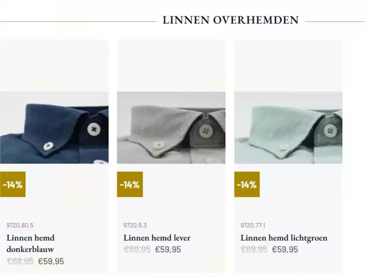 Catalogus van Meyer & Meyer | Linnen overhemden | 2025-08-28T00:00:00.000Z - 2025-09-11T00:00:00.000Z