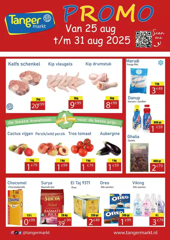 Catalogus van Tanger Markt in Drachten | Tanger Markt folder | 2025-08-25T00:00:00.000Z - 2025-08-31T00:00:00.000Z