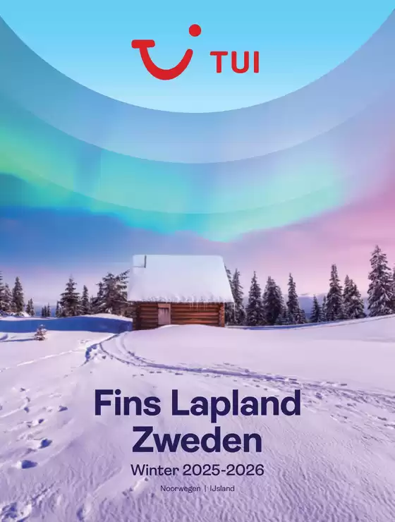 Catalogus van Tui | Fins Lapland, Zweden | Noorwegen, IJsland W25-26 | 2025-08-01T00:00:00.000Z - 2026-03-31T00:00:00.000Z