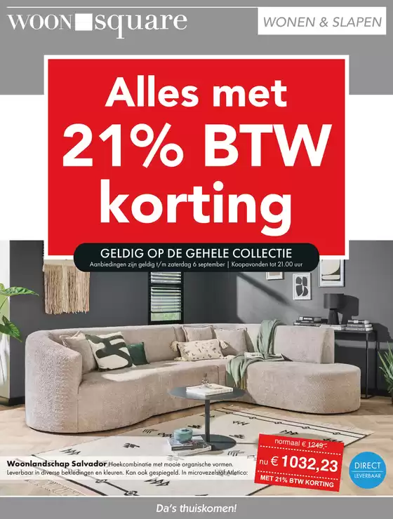 Catalogus van Woonsquare in Nijmegen | Woonsquare folder | 2025-08-31T00:00:00.000Z - 2025-09-06T00:00:00.000Z