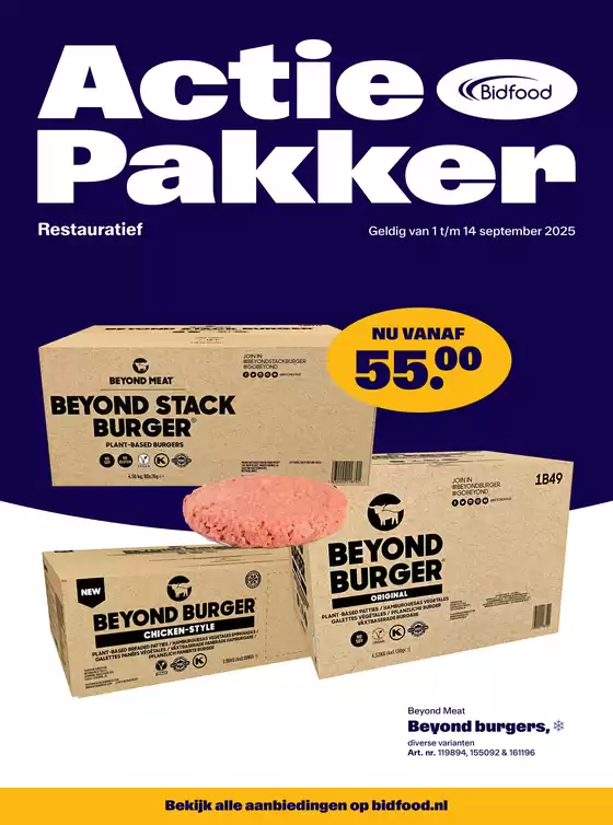 Catalogus van Bidfood in 't Harde | Actiepakker Restauratief | 2025-09-01T00:00:00.000Z - 2025-09-14T00:00:00.000Z