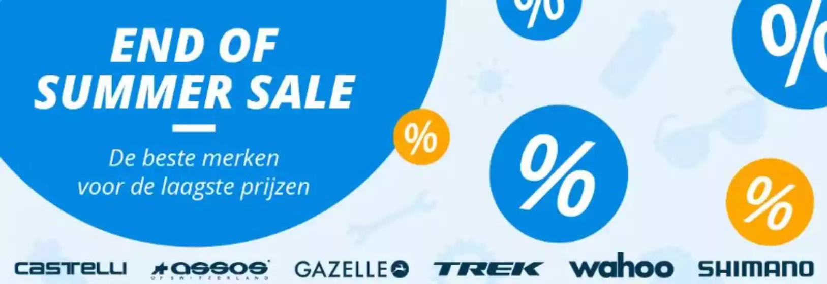 End of summer sale