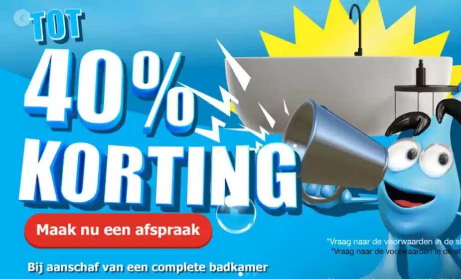 Tot 40% Korting