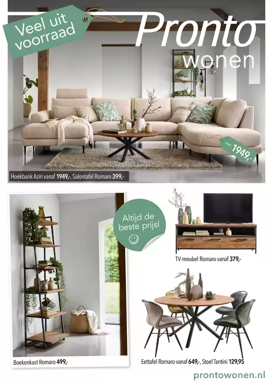 Pronto wonen folder
