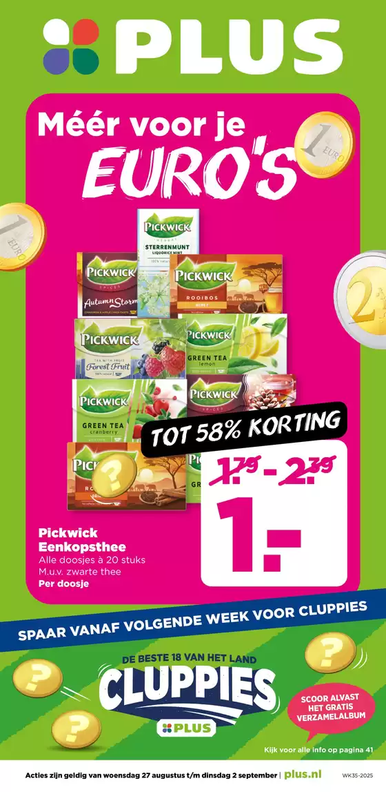Geweldig aanbod voor alle klanten