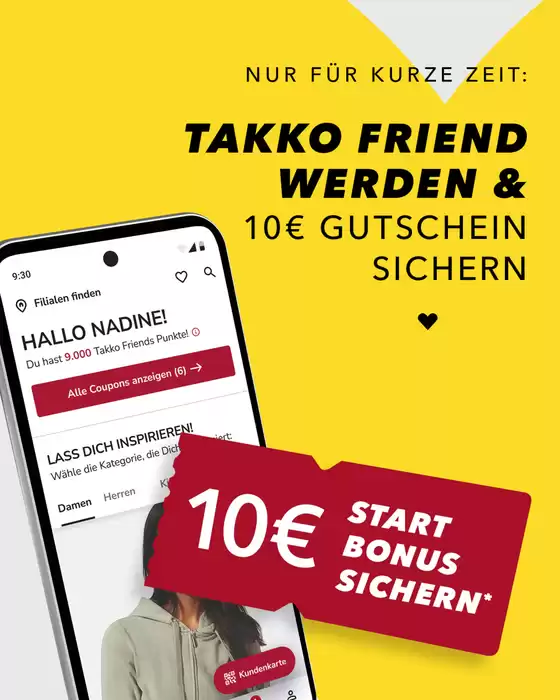 Takko friend werden &