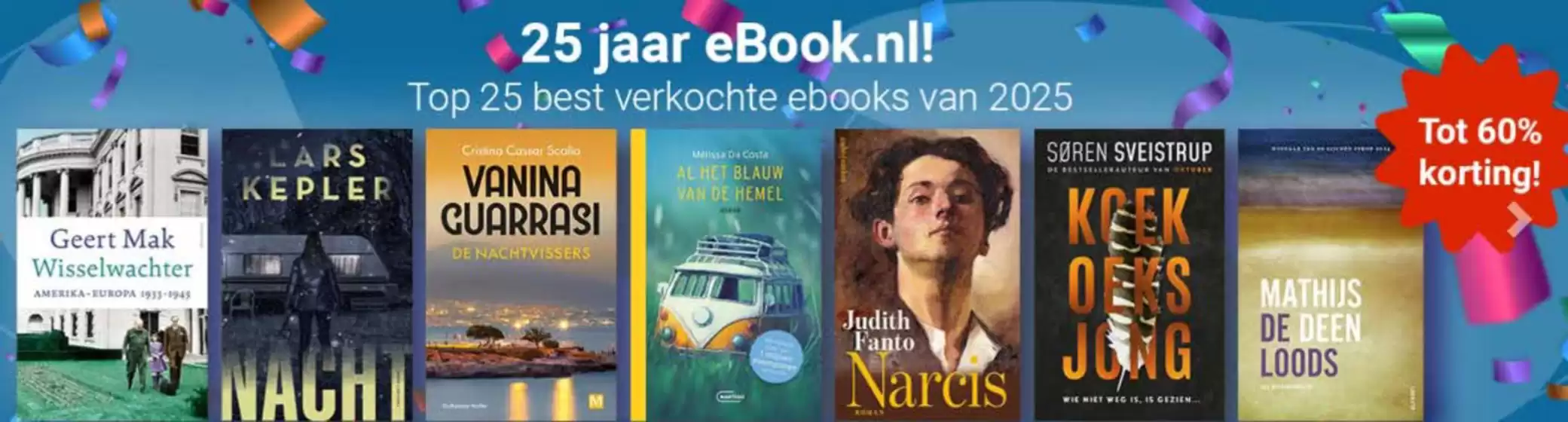 Catalogus van eBook.nl | Tot 60% Korting | 2025-09-03T00:00:00.000Z - 2025-09-17T00:00:00.000Z
