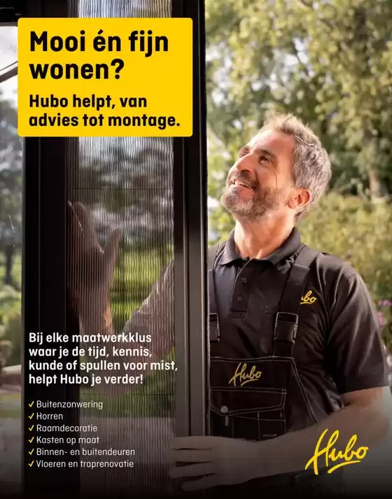 Catalogus van Hubo in Geleen | Kortingen en acties | 2025-09-04T00:00:00.000Z - 2025-09-18T00:00:00.000Z