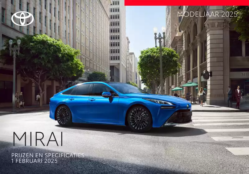 Catalogus van Toyota in 's-Hertogenbosch | Mirai | 2025-09-07T00:00:00.000Z - 2025-09-21T00:00:00.000Z
