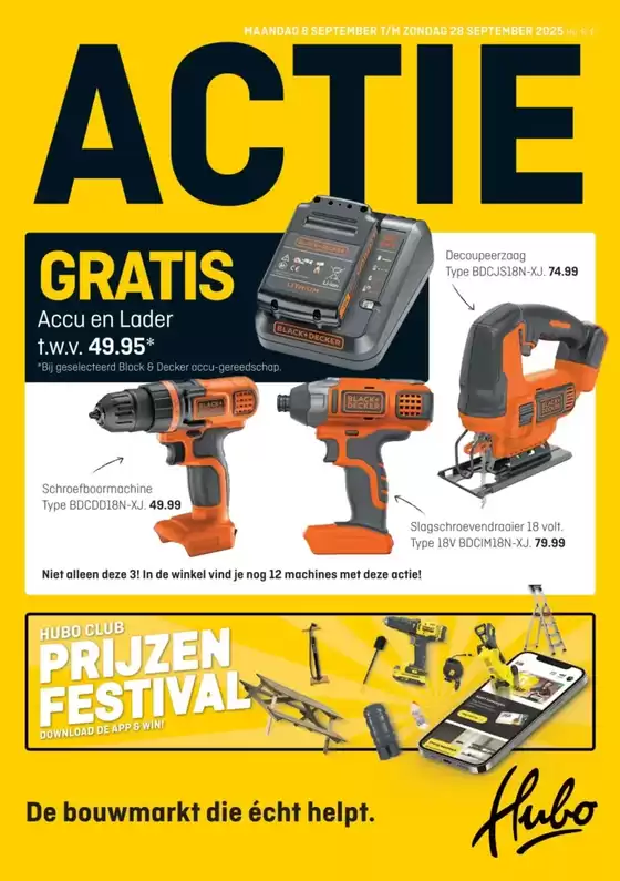 Catalogus van Hubo in 's-Hertogenbosch | Ontdek aantrekkelijke aanbiedingen | 2025-09-07T00:00:00.000Z - 2025-09-21T00:00:00.000Z