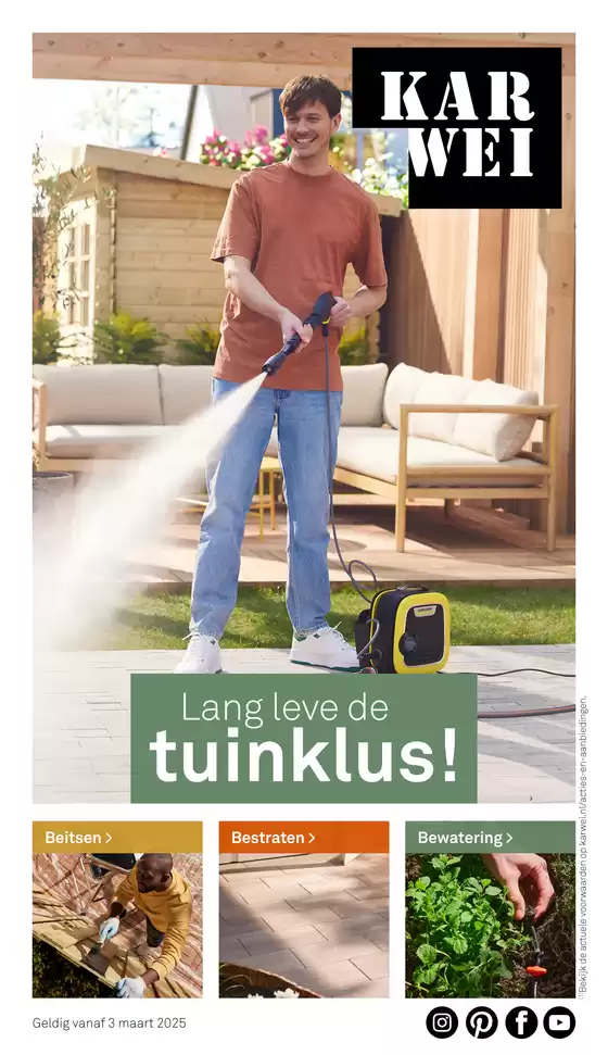 Catalogus van Karwei in 's-Hertogenbosch | Geweldig aanbod voor koopjesjagers | 2025-09-07T00:00:00.000Z - 2025-09-21T00:00:00.000Z