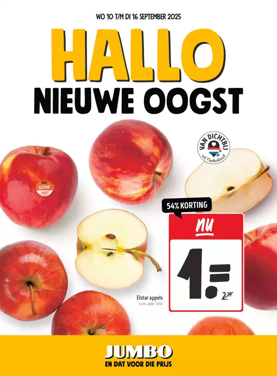 Catalogus van Jumbo in 's-Hertogenbosch | Aantrekkelijke speciale aanbiedingen voor iedereen | 2025-09-10T00:00:00.000Z - 2025-09-16T00:00:00.000Z
