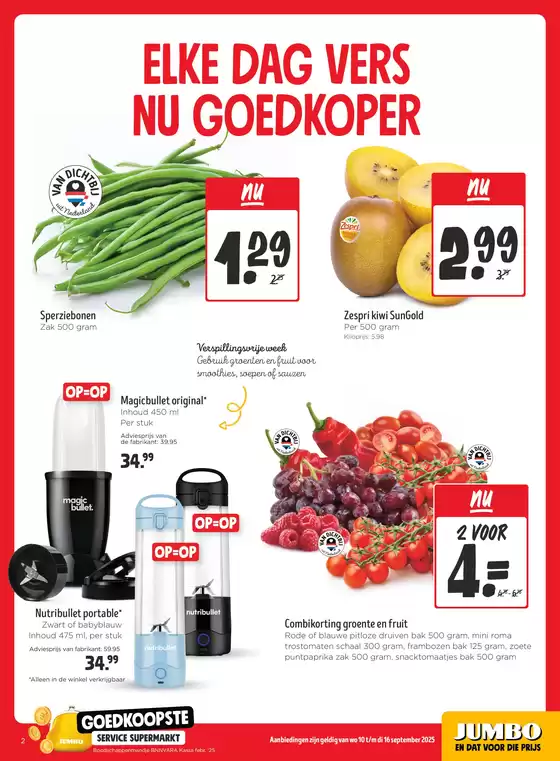 Aantrekkelijke speciale aanbiedingen voor iedereen