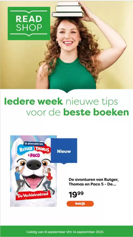 Ledere week nieuwe tips voor de beste boeken