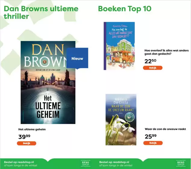 Ledere week nieuwe tips voor de beste boeken