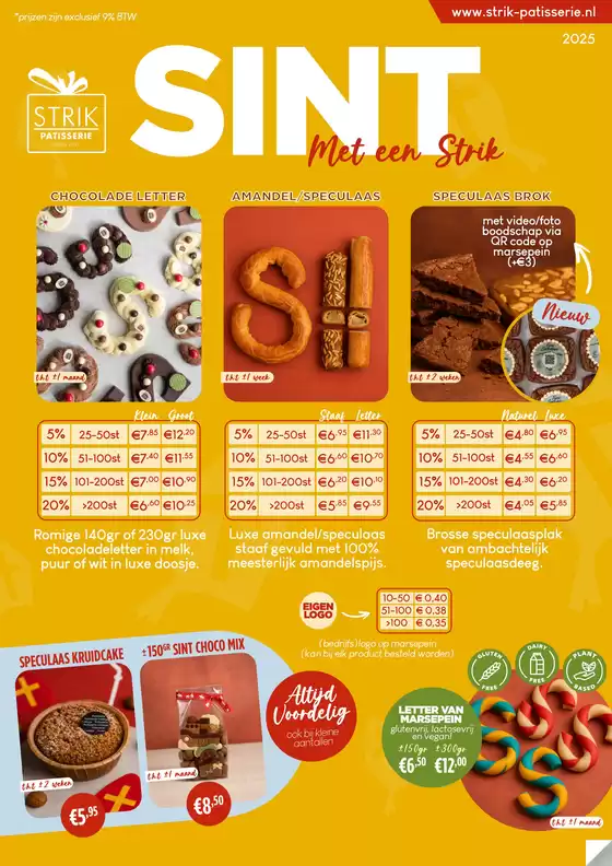 Catalogus van Strik Patisserie in Ammerzoden | Met een Strik | 2025-09-08T00:00:00.000Z - 2025-12-31T00:00:00.000Z