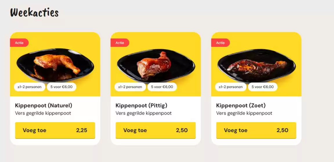 Catalogus van Kippie Grill in Ammerzoden | Weekacties | 2025-09-08T00:00:00.000Z - 2025-09-14T00:00:00.000Z